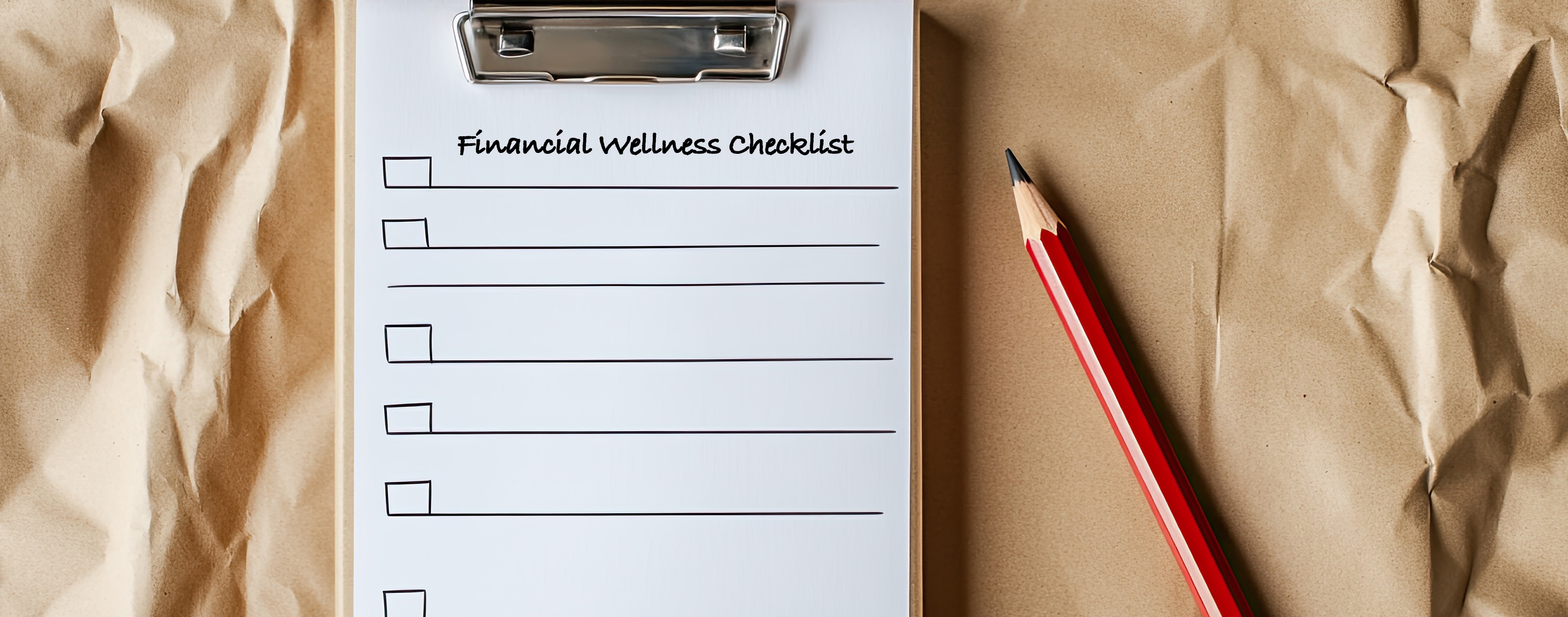 How to Create a Financial Wellness Checklist